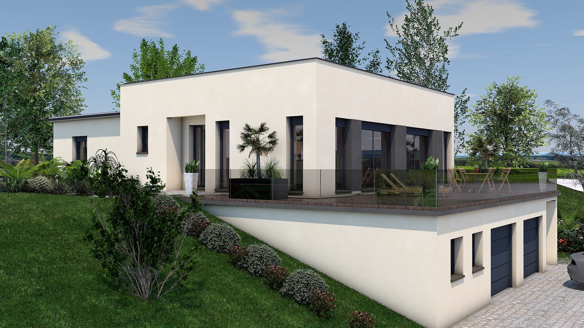 Plan Maison Plain Pied Avec Garage Sous Sol Ventana Blog