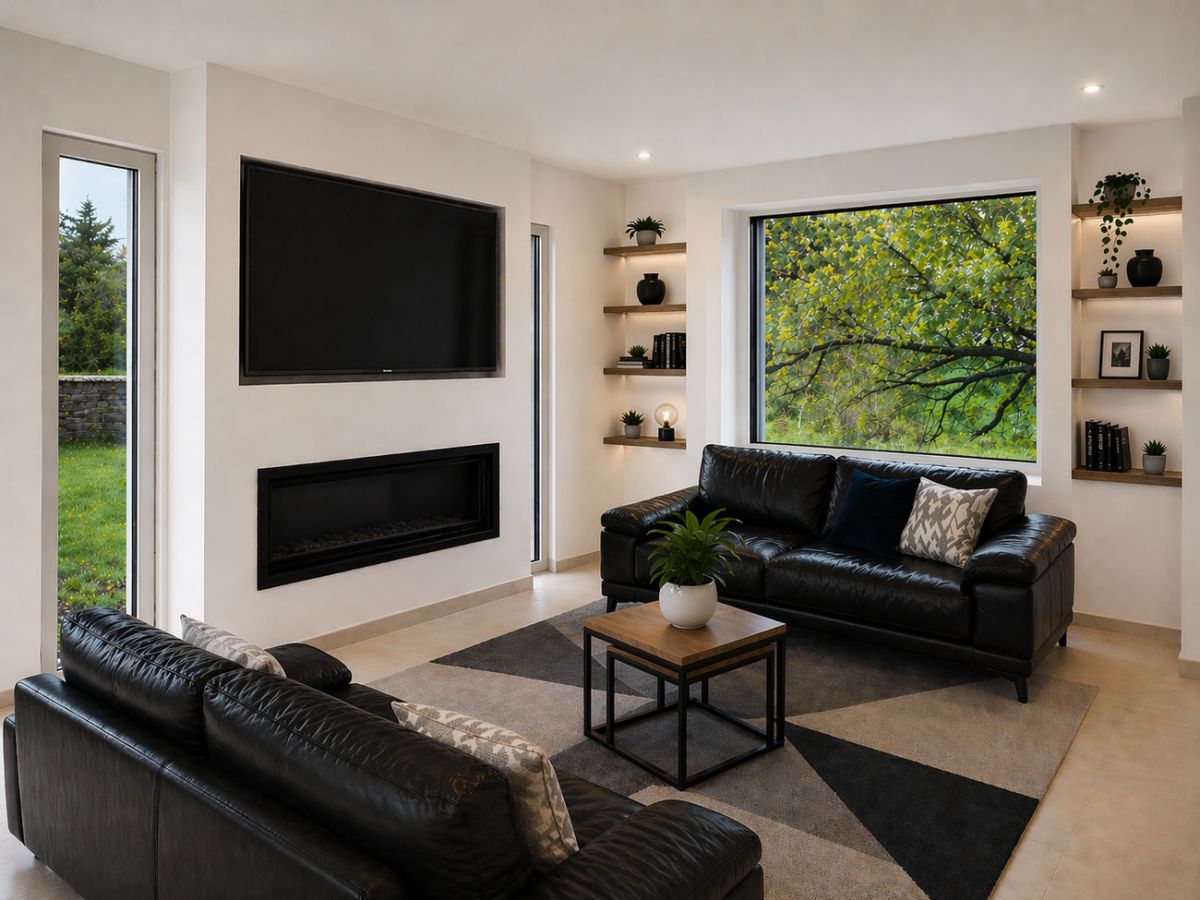 Séjour moderne et lumineux Boisseuil