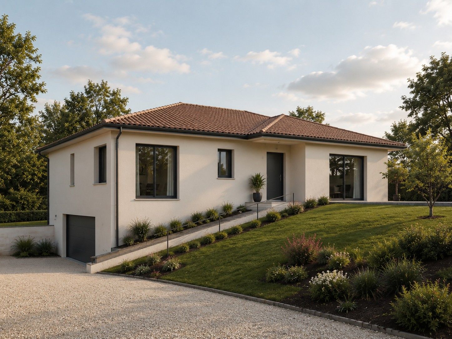 Maison traditionnelle avec sous-sol en Haute-Vienne par Maisons Limousines