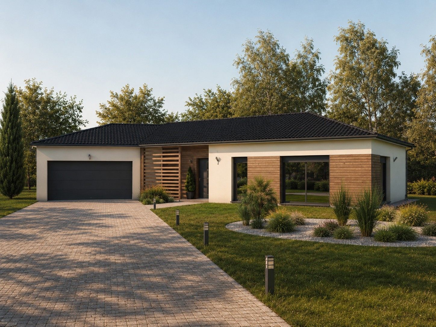 Maison moderne locative pour investissement immobilier en Haute-Vienne par Maisons Limousines